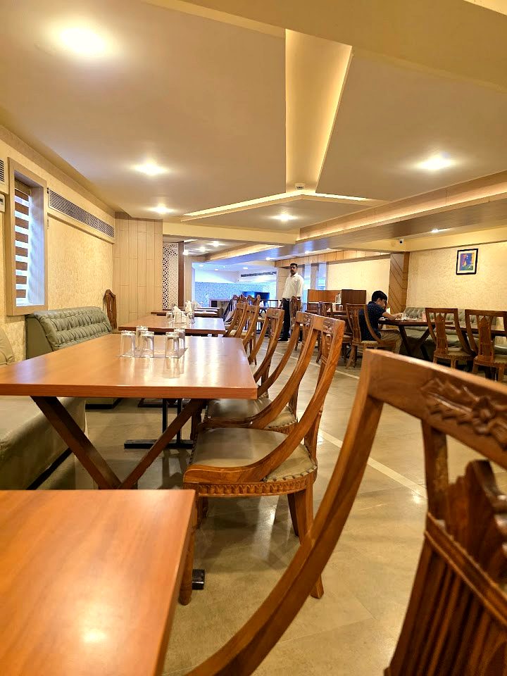 Warm corridor of the Residency